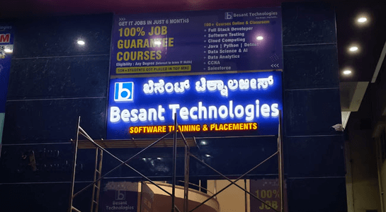 Besant Technologies BTM Layout