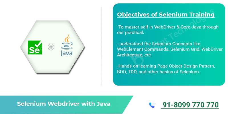 Selenium with Java Automation Testing Training Chennai