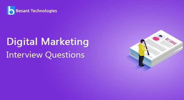 Digital Marketing Interview Questions