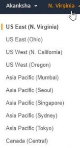 Selecting AWS Regions