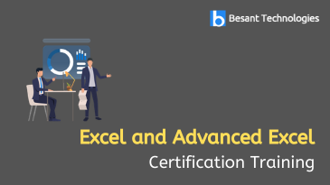 Excel and Advanced Excel training in Bangalore