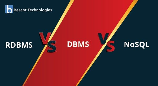 DBMS vs RDBMS vs NoSQL