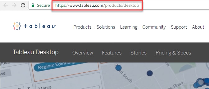 Tableau Desktop Step-1