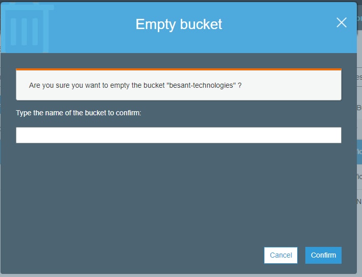 Empty Bucket