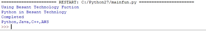 Python Function