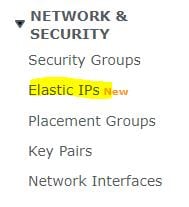 AWS Elastic IP