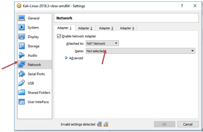 Click Network Setting