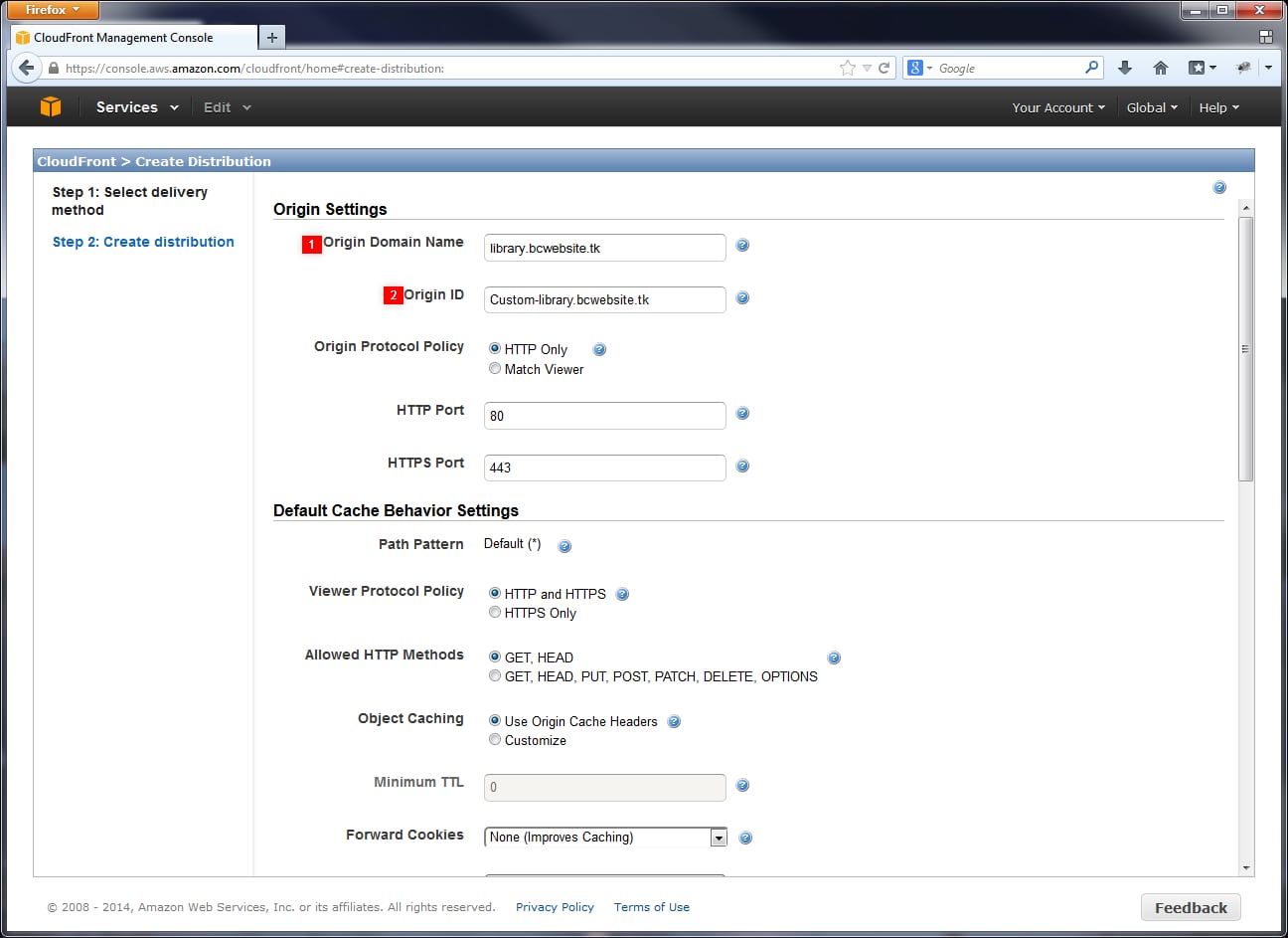 Origin Setting