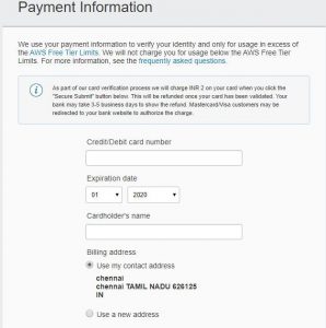 Payment Information