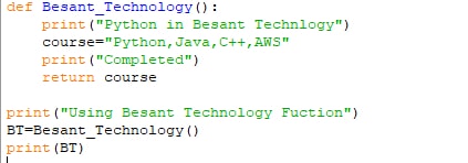 Variable of Python