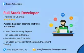 Full Stack Developer Training in Chennai