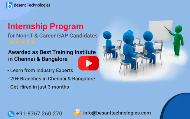 Internship Program for Non-IT & Career GAP Candidates