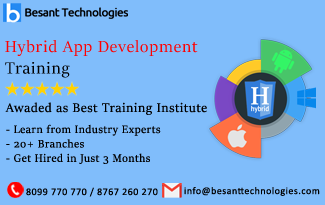 Hybrid App Development Training in Bangalore