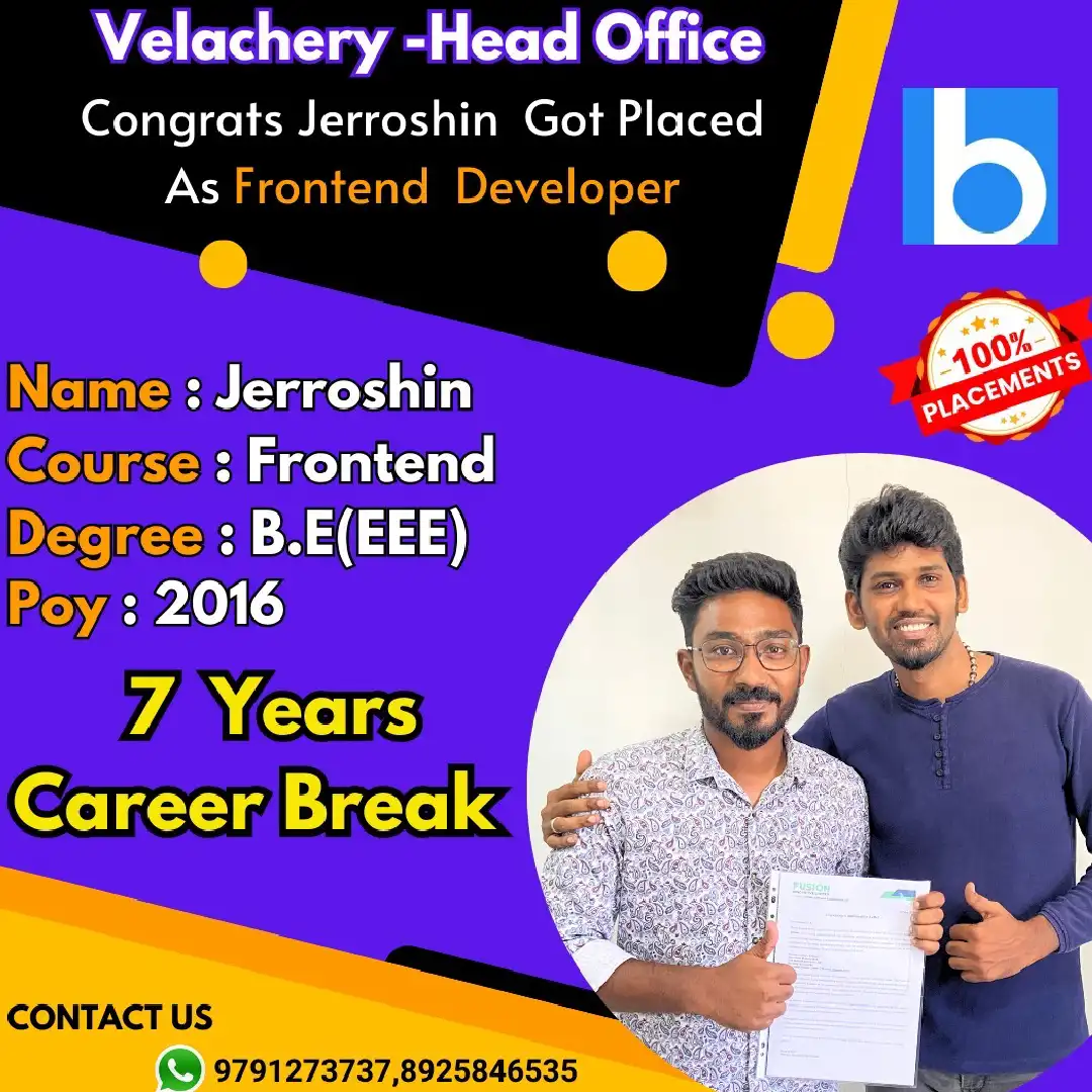 Best Software Training Institute in Velachery Trusted By 1M+ Students ...