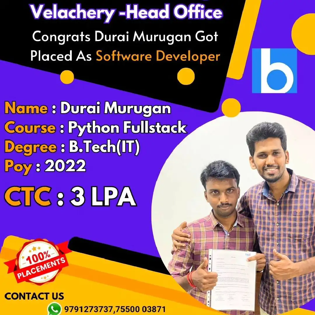 Best Software Training Institute in Velachery Trusted By 1M+ Students ...