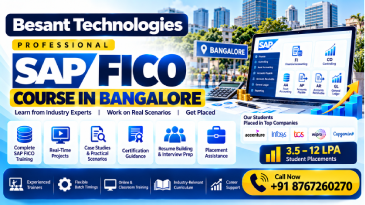 SAP FICO Course in Bangalore